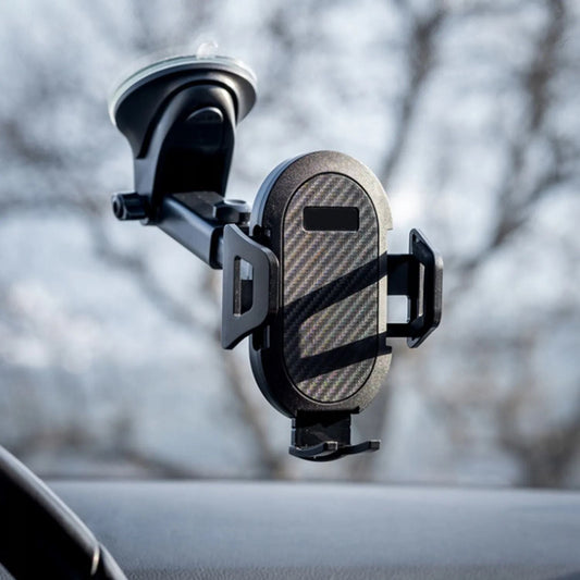 Univerzální Telefonní Držák do Auta Černý (8658)