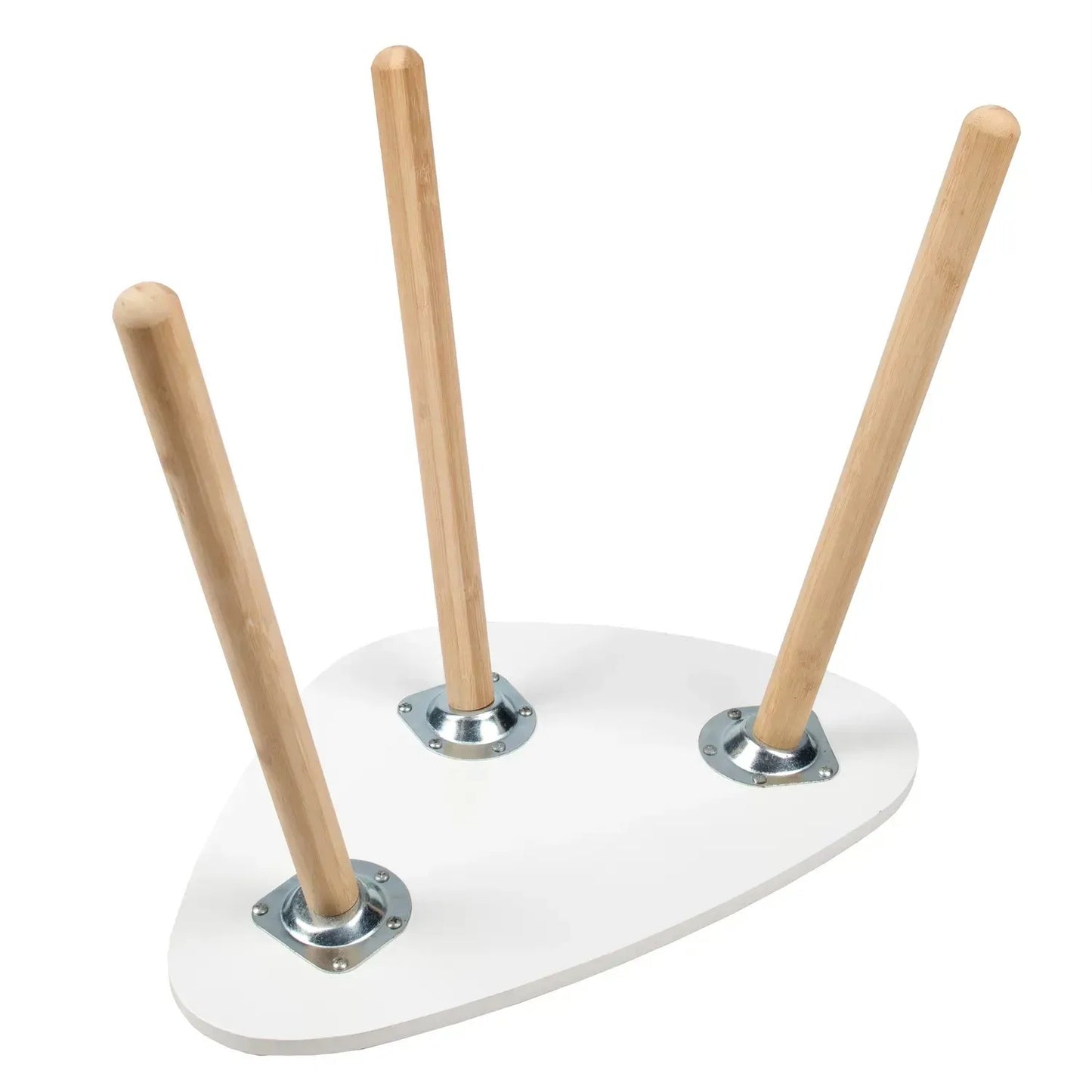 Elegantní trojnohý bambusový konferenční stolek 46x30 cm (91760001)