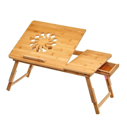 Stůl pod laptop s ventilací, dřevěný (8230)