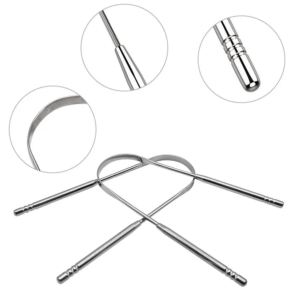 Škrabka z nerezové oceli 2 ks (8443)