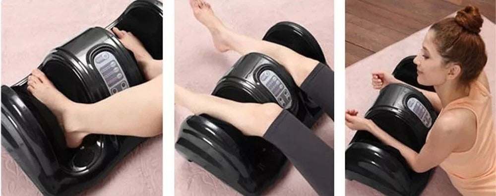 Vibrační masér na nohy a ruce, akupresura, černý, univerzální (45880002)