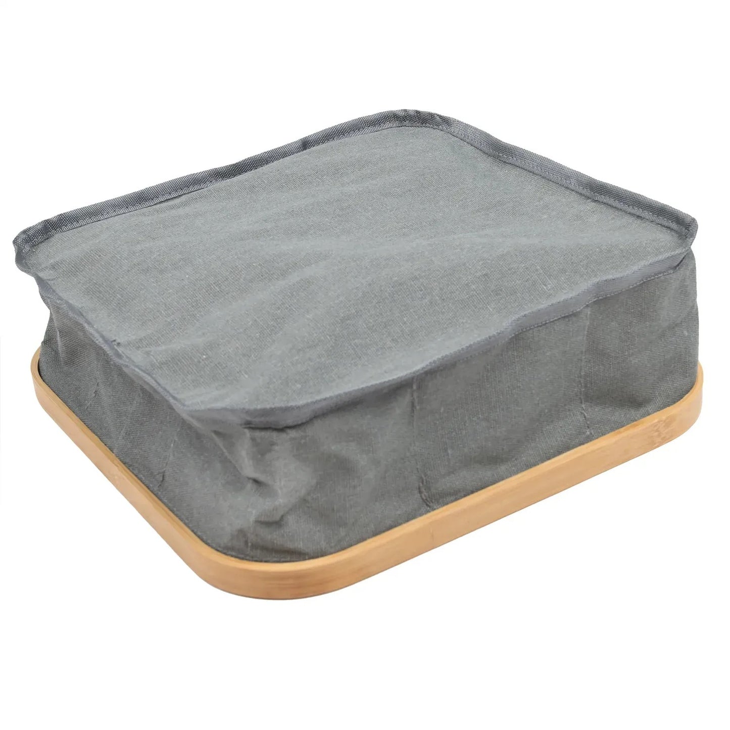 Organizér z bambusu na prádlo 9 přihrádek šedý (91650001)