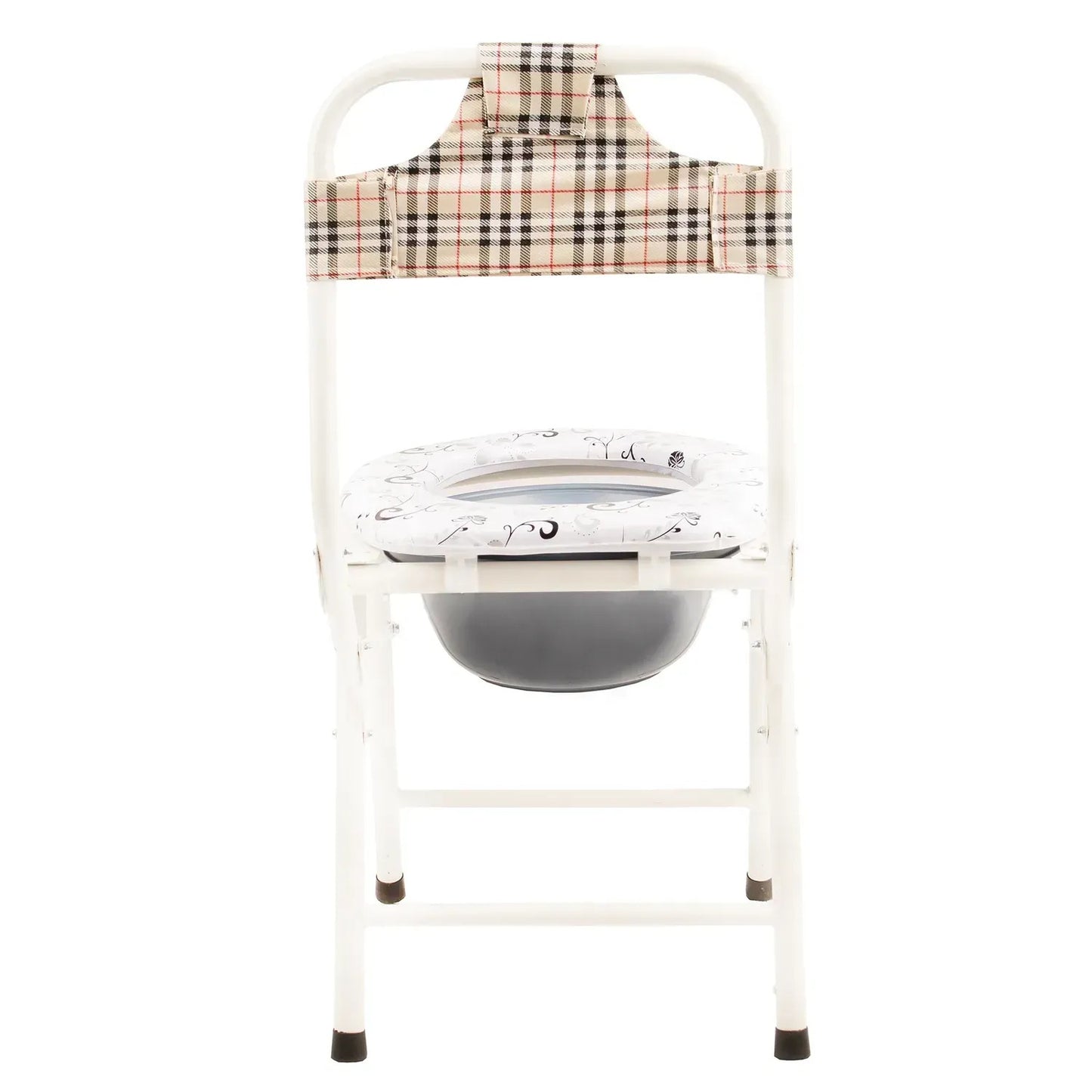 Skládací přenosné toaletní křeslo, lehké a pohodlné (8558)