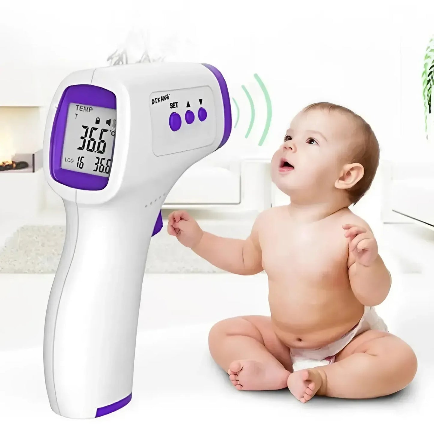 Bezdotykový lékařský teploměr (90450001)