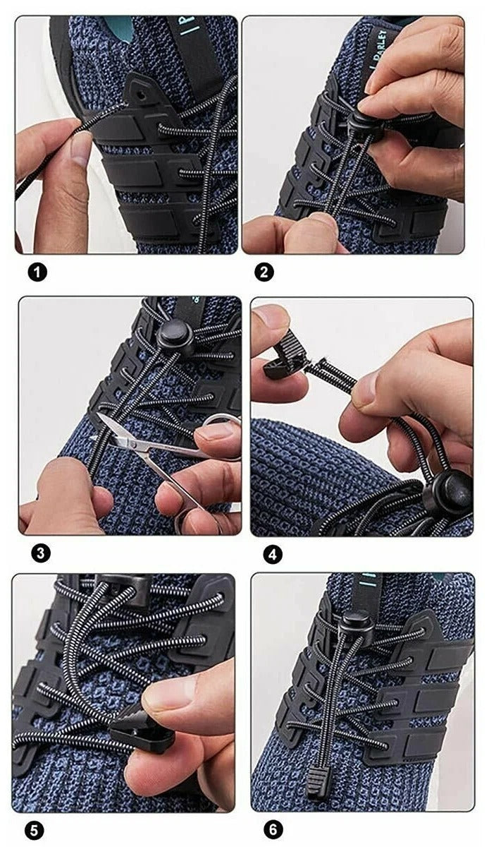 Gumičky do bot bez zavazování, bílé (79550001)