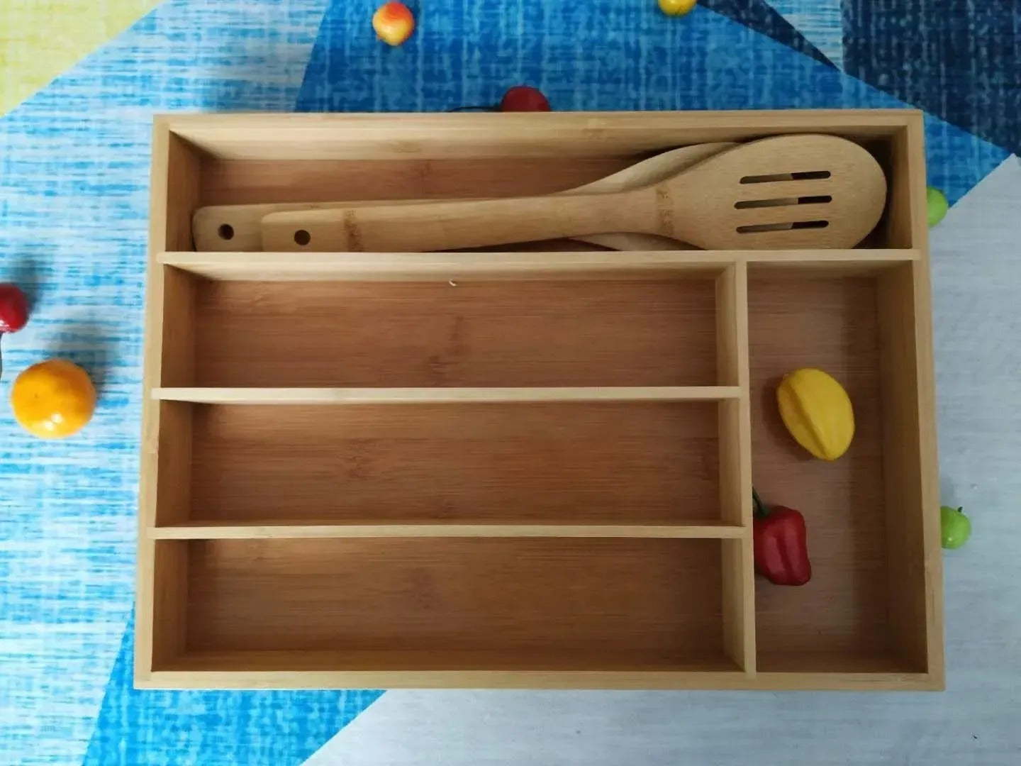 Organizer na Příbory Bambusový 36x26 cm (91830001)