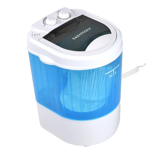 Mini cestovní pračka 260W s funkcí praní, máchání a odstřeďování (5638)