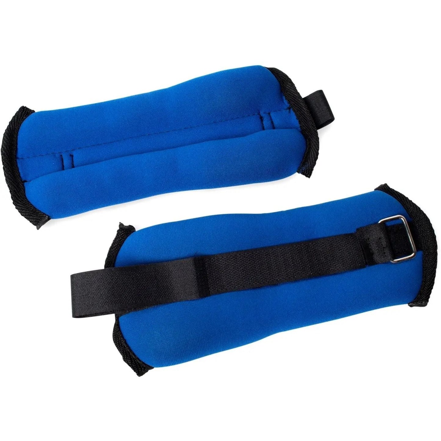 Fitness závaží 2 x 0,5 kg modré na kotníky a zápěstí (8117)