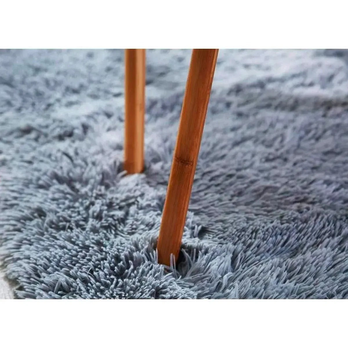 Elegantní trojnohý bambusový konferenční stolek 46x30 cm (91760001)