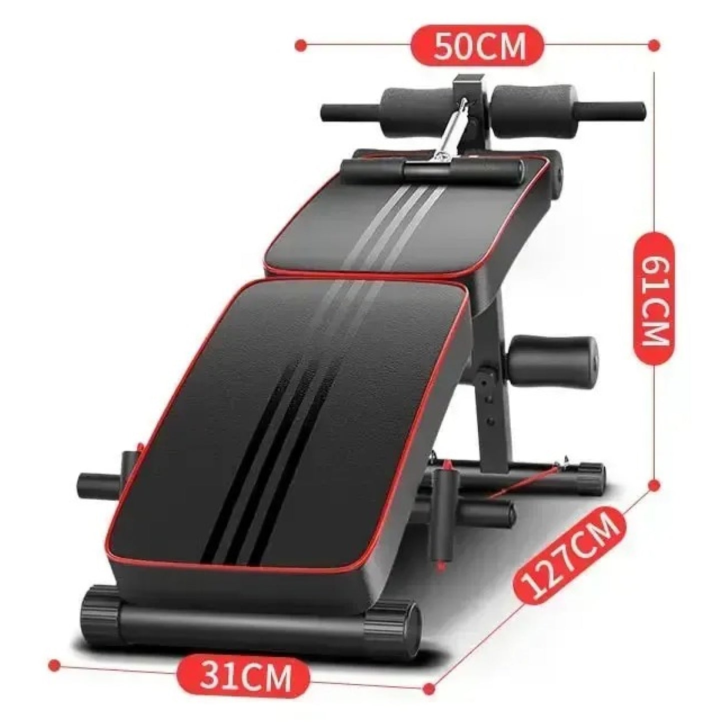 Skládací multifunkční cvičební lavice (7573)