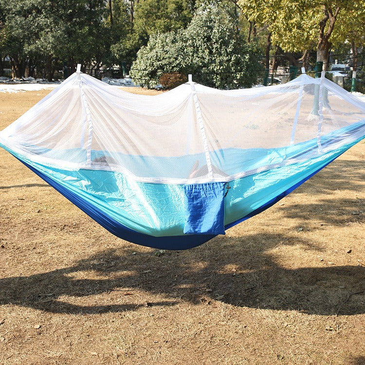 Zahradní turistická houpací síť s moskytiérou (47850001)