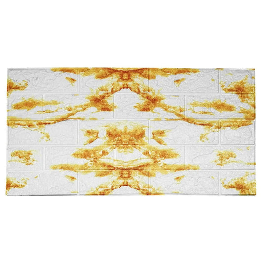 3D samolepicí panely Bílá-hnědá (72220002)