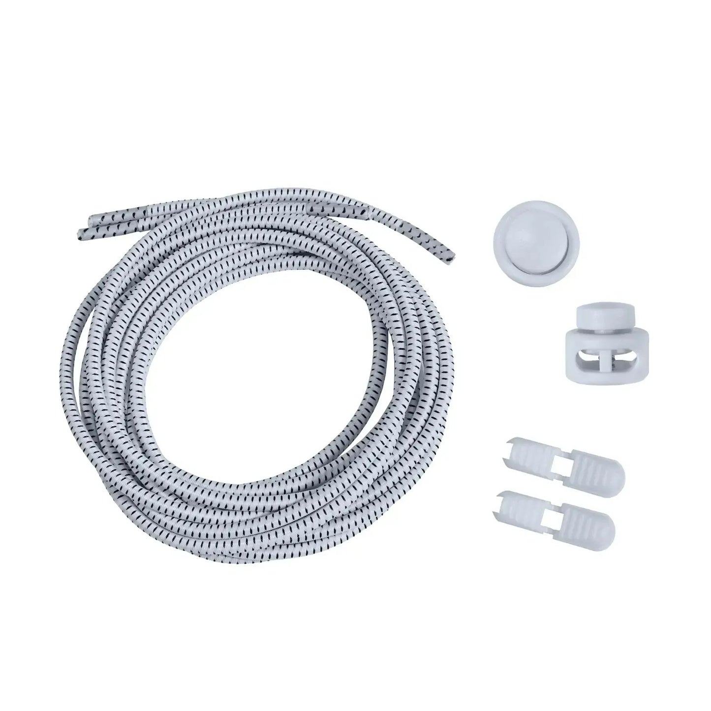 Gumičky do bot bez zavazování, bílé (79550001)