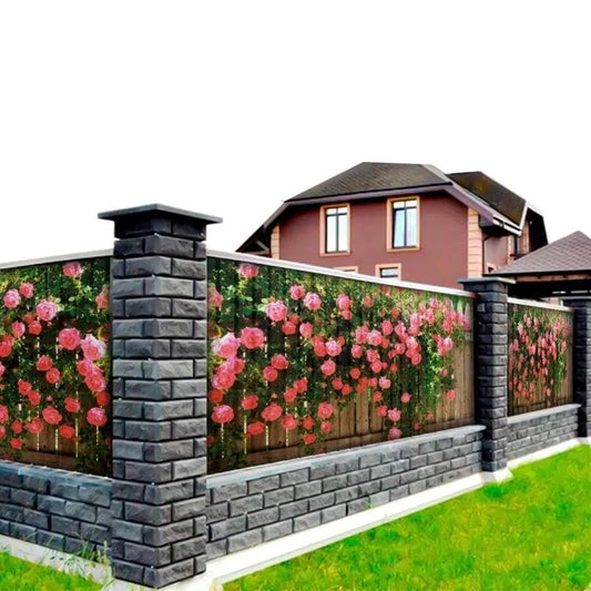 Zahradní banner – venkovní fototapeta Růže (82780001)