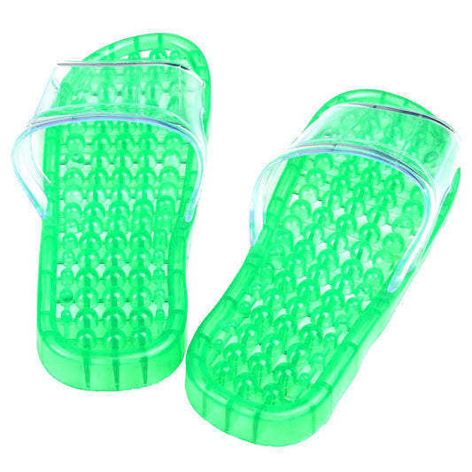 Klapky na akupresuru - masér nohou, zelené, velikost L (59190002)