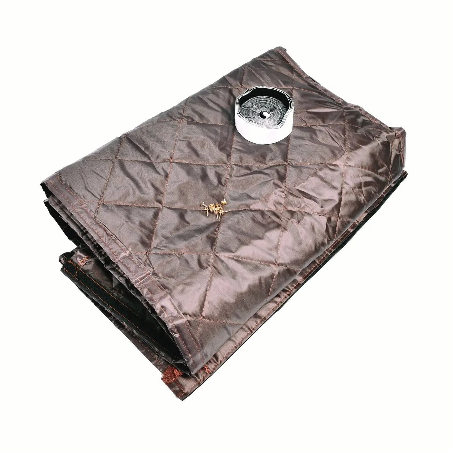 Termoizolační Magnetická Záclona Hnědá 210х98 cm (83390001)