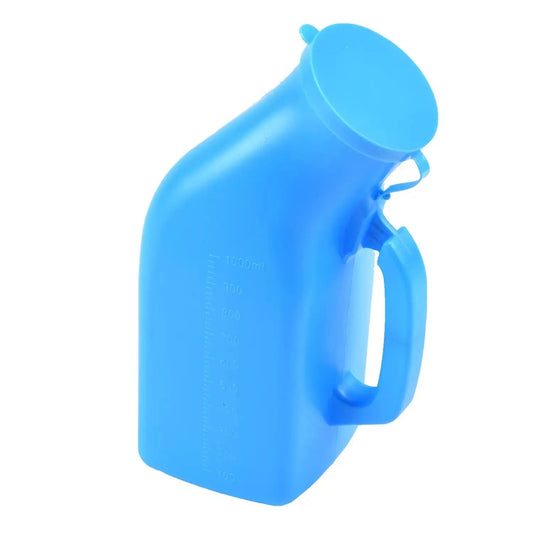 Přenosný turistický pisoár 1L s víčkem (8485)