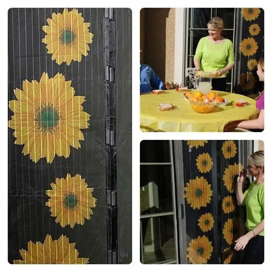 Moskytiéra Magnetická Slunečnice 210 x 50 cm (4744)