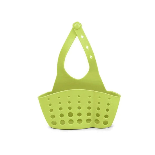 Organizér do dřezu silikonový zelený (56640001_1)