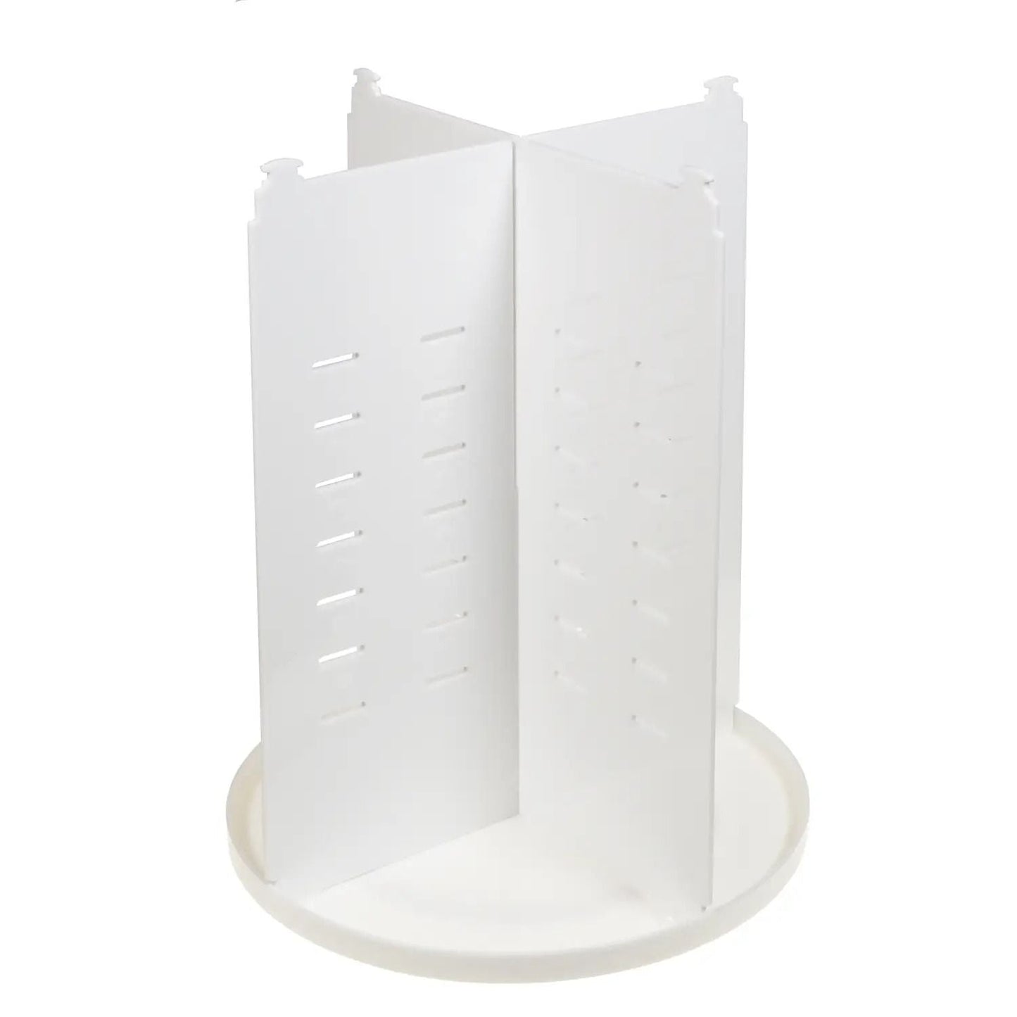 Otáčející se organizér na kosmetiku 360° bílý (71300001)