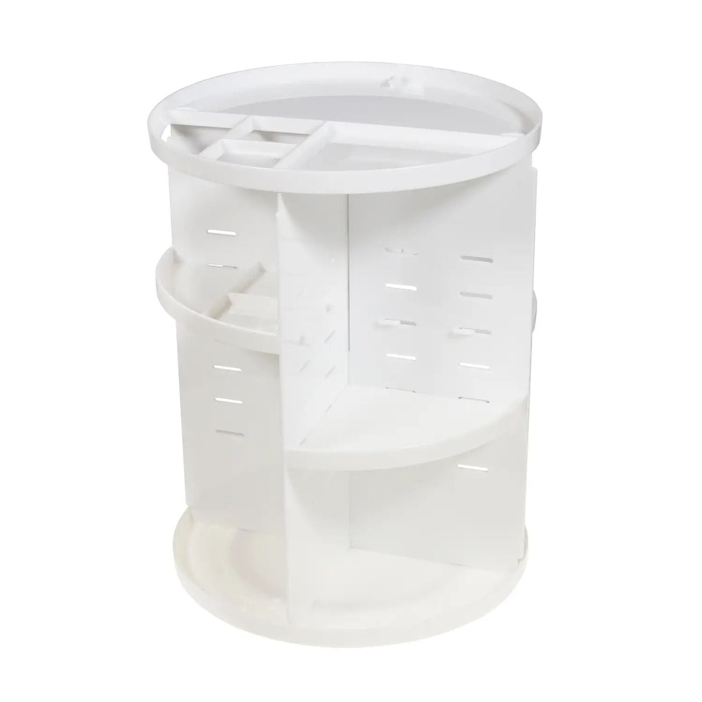 Otáčející se organizér na kosmetiku 360° bílý (71300001)