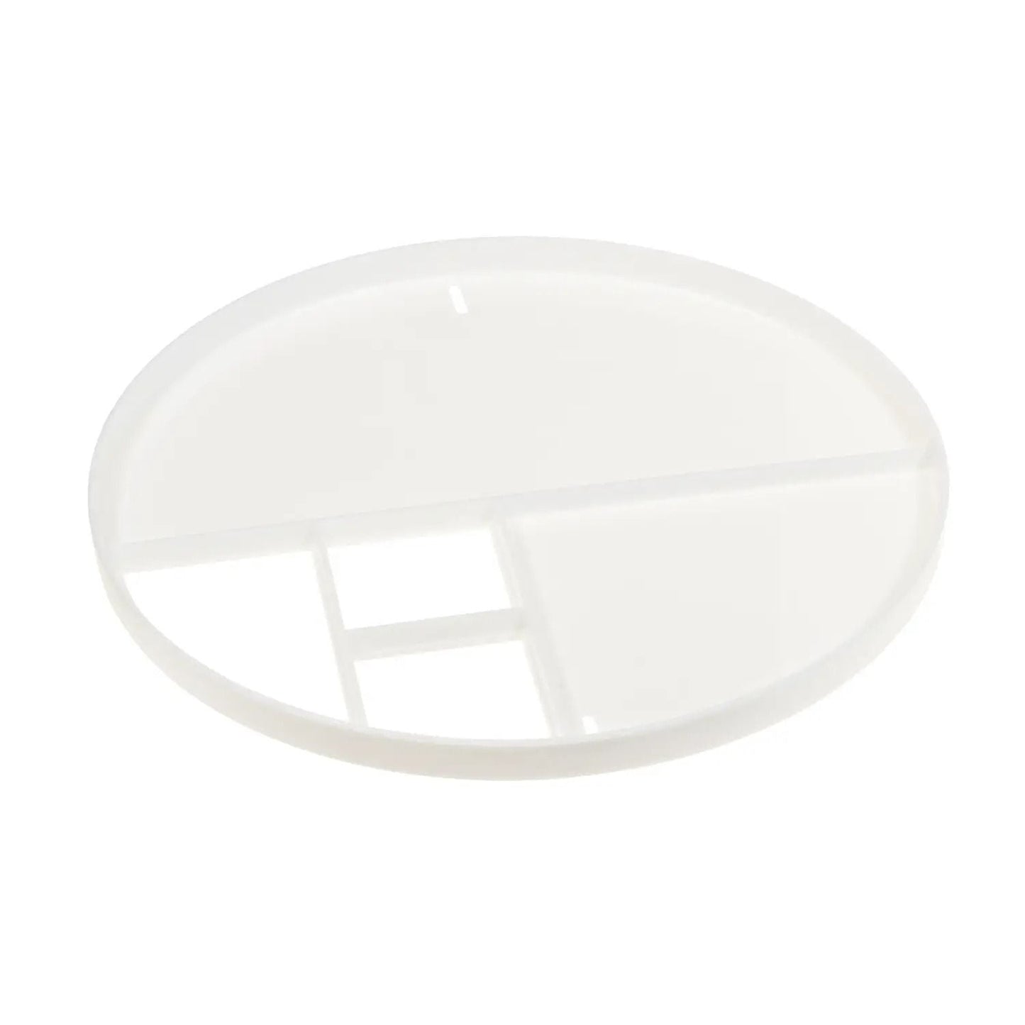 Otáčející se organizér na kosmetiku 360° bílý (71300001)