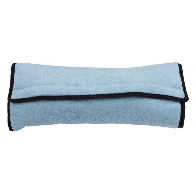 Polštář na bezpečnostní pás měkký modrý (88750001)