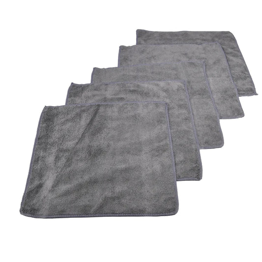 Utěrky z mikrovlákna šedé 35x35 cm - Sada 5 ks (83930001)