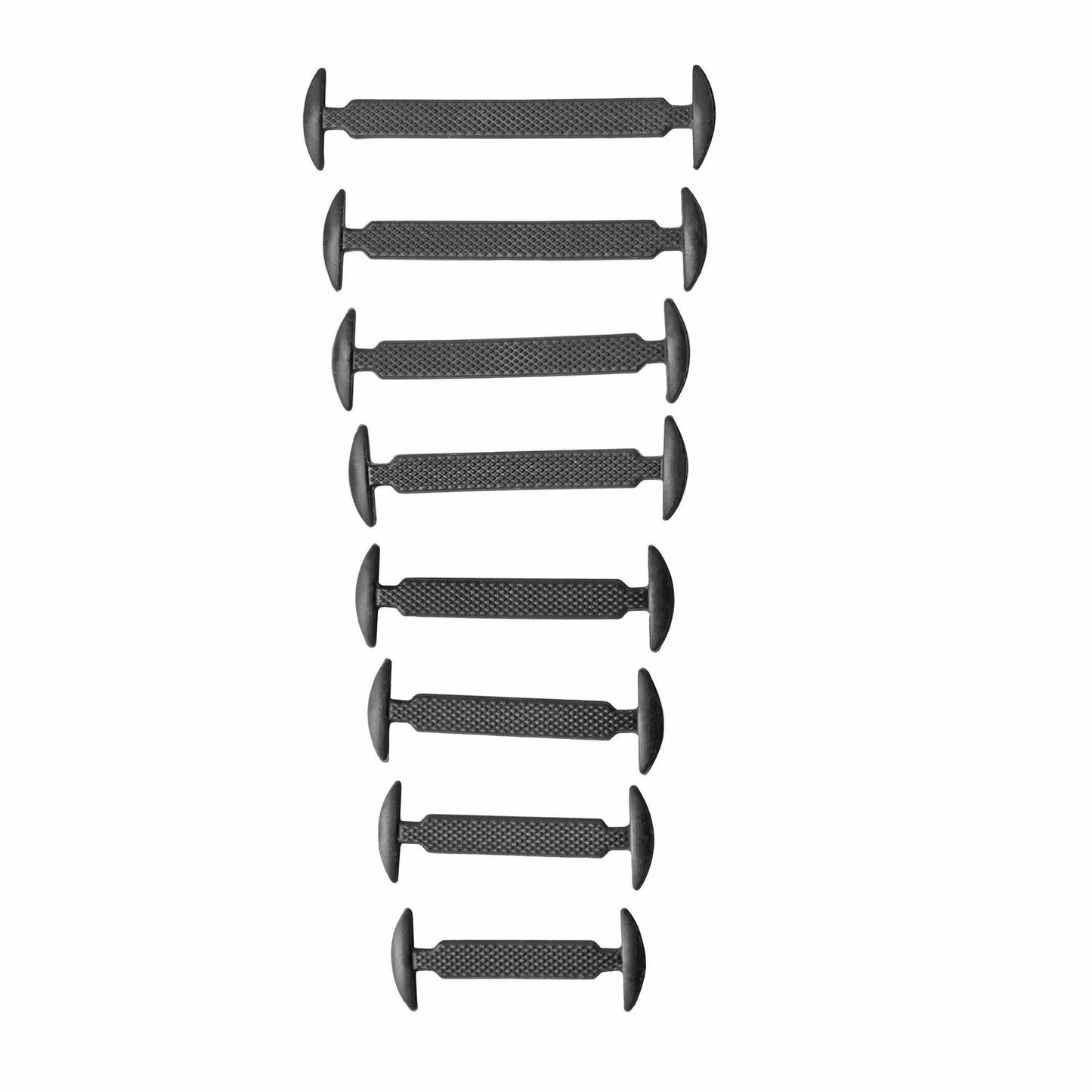 Elastické Černé Silikonové Šňůrky (79560001)