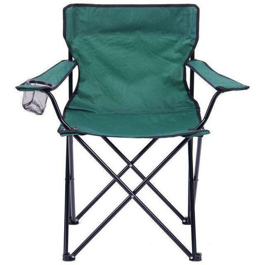 Skládací Turistická Židle Zahradní Křeslo Lehké Zelené (5046-10002)