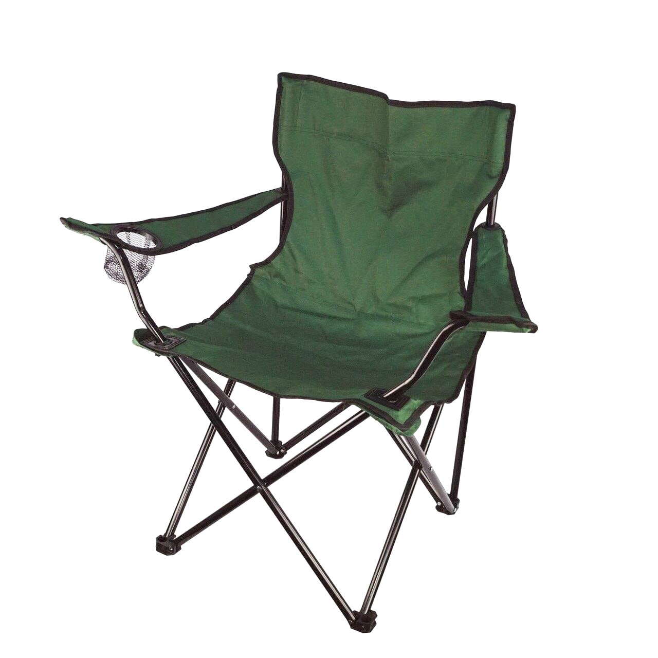 Skládací Turistická Židle Zahradní Křeslo Lehké Zelené (5046-10002)
