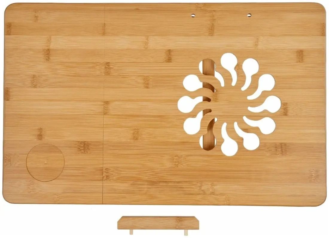 Stůl pod laptop s ventilací, dřevěný (8230)