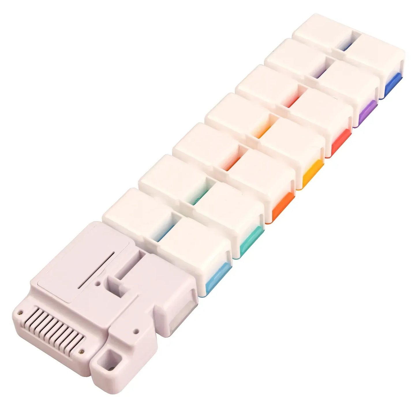 Kasetka na tablety organizer s časovačem, 15 přihrádek (8701)