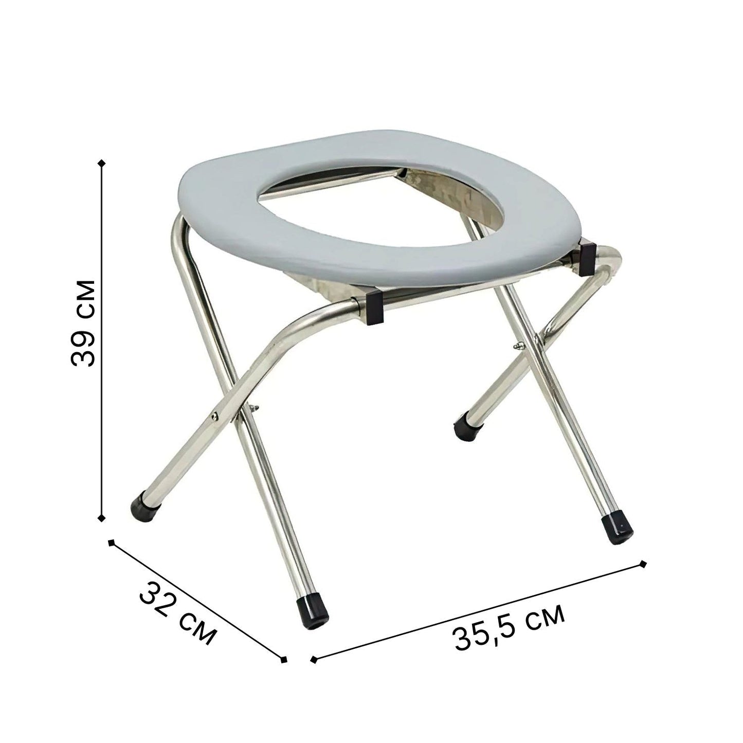 Skládací Přenosná Toaleta WC Univerzální (7979)