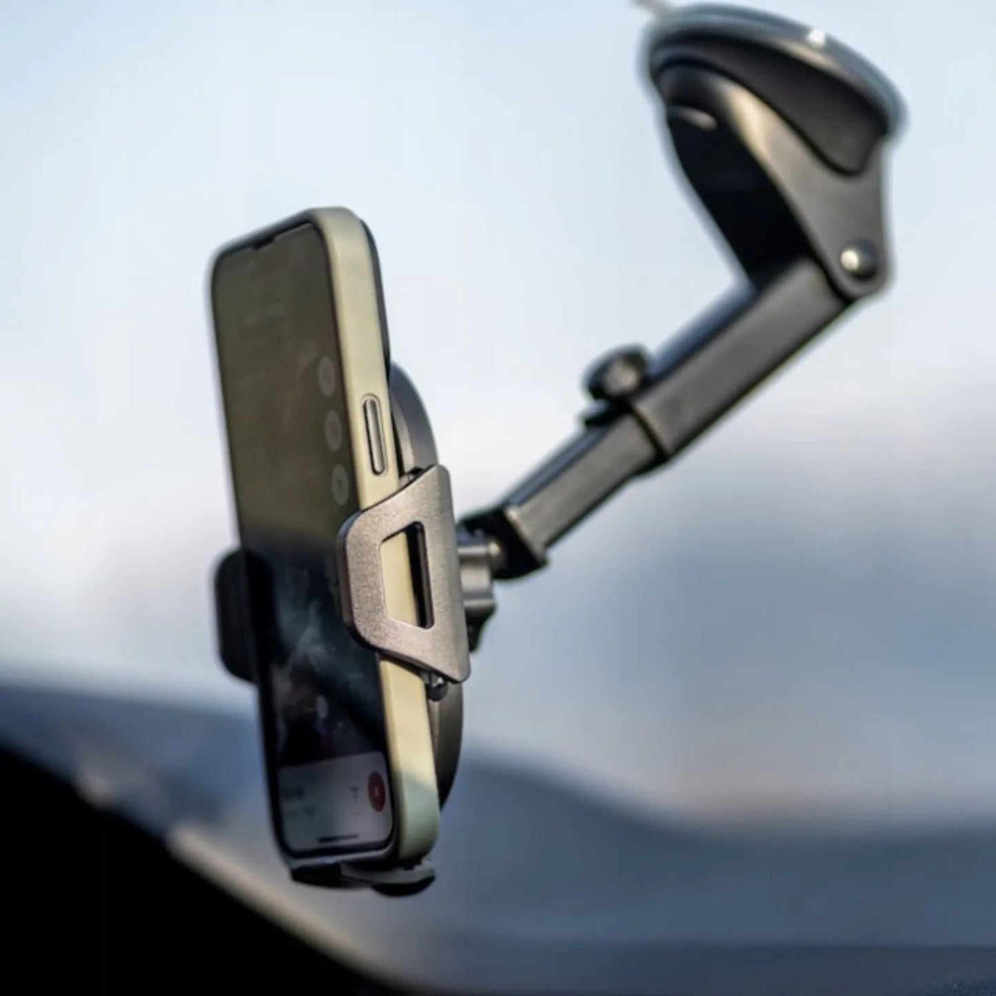 Univerzální Telefonní Držák do Auta Černý (8658)