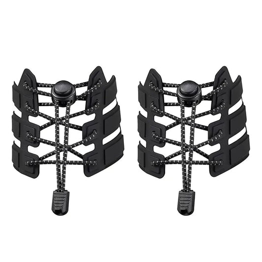 Elastické černé tkaničky bez zavazování (79550002)