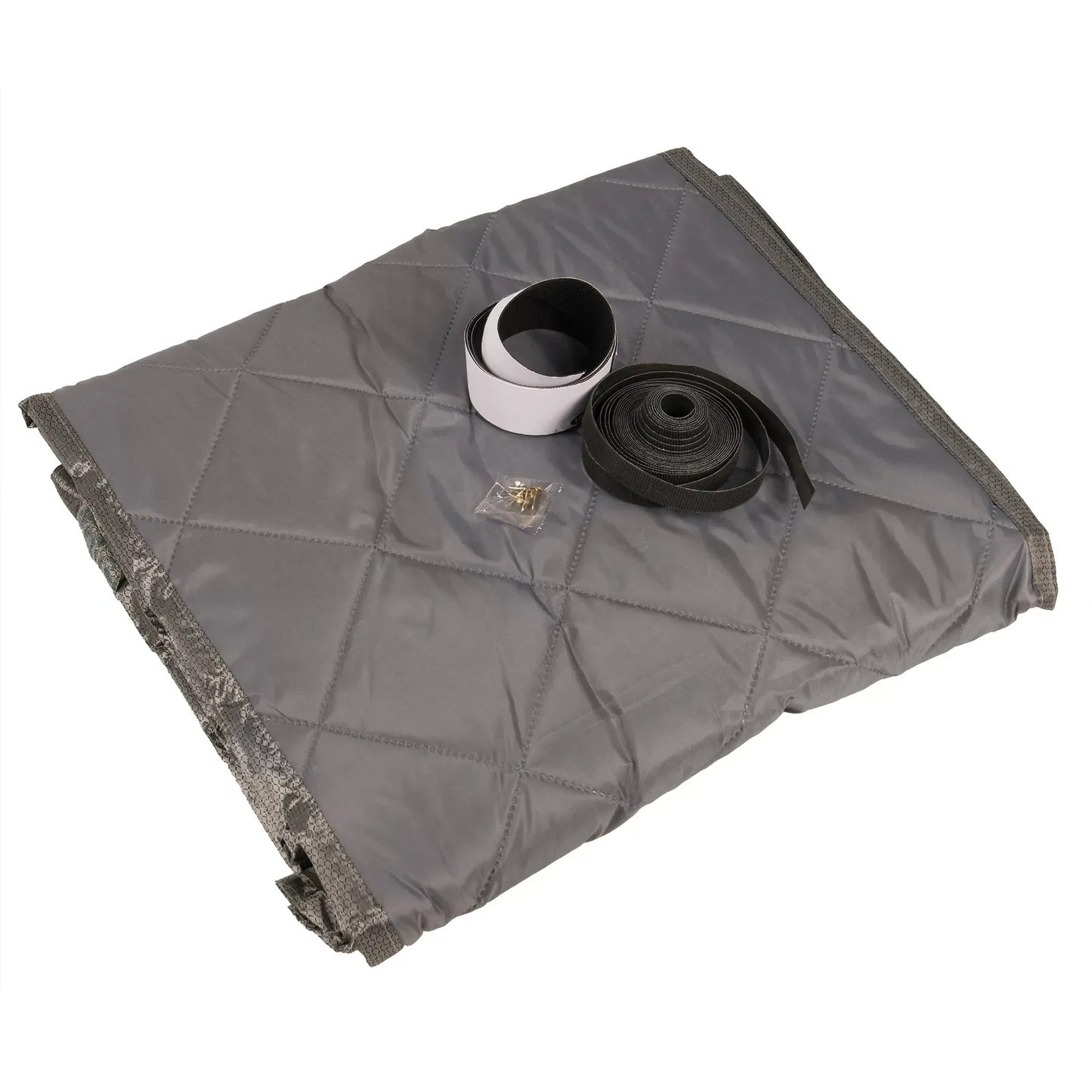 Magnetická tepelná závěsová clona na dveře, stříbrná barva 210х98 cm (83390002)