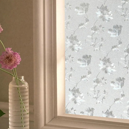 Fólie Okenní Samolepicí 2m - Květy Hibiskus (60540005)