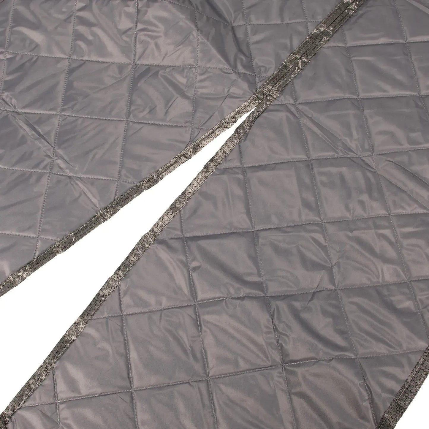 Magnetická tepelná závěsová clona na dveře, stříbrná barva 210х98 cm (83390002)