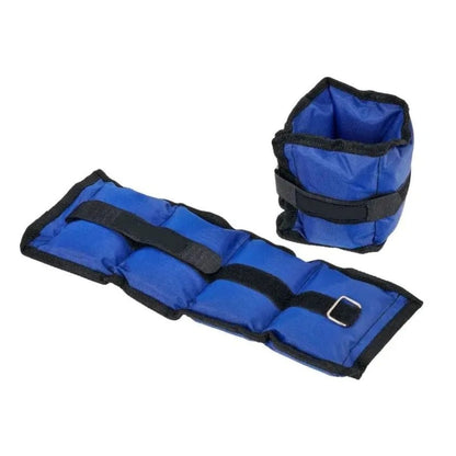 Fitness závaží 2 x 1 kg modré (8118)