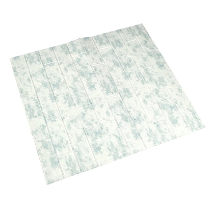 3D samolepicí panely šedo-zelené - 1 ks (72220004)