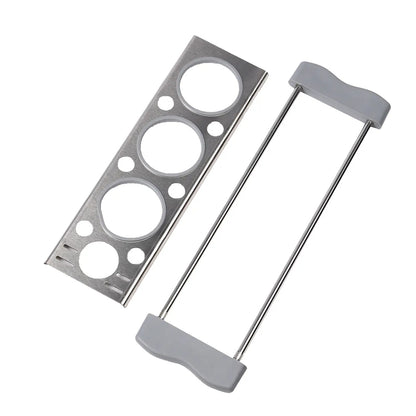 Organizer do dřezu 3v1 - kovový stojan na mycí houbičku (8641)