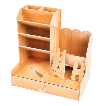 Organizér Stolní Dřevěný Velký na Knihy (87550001)