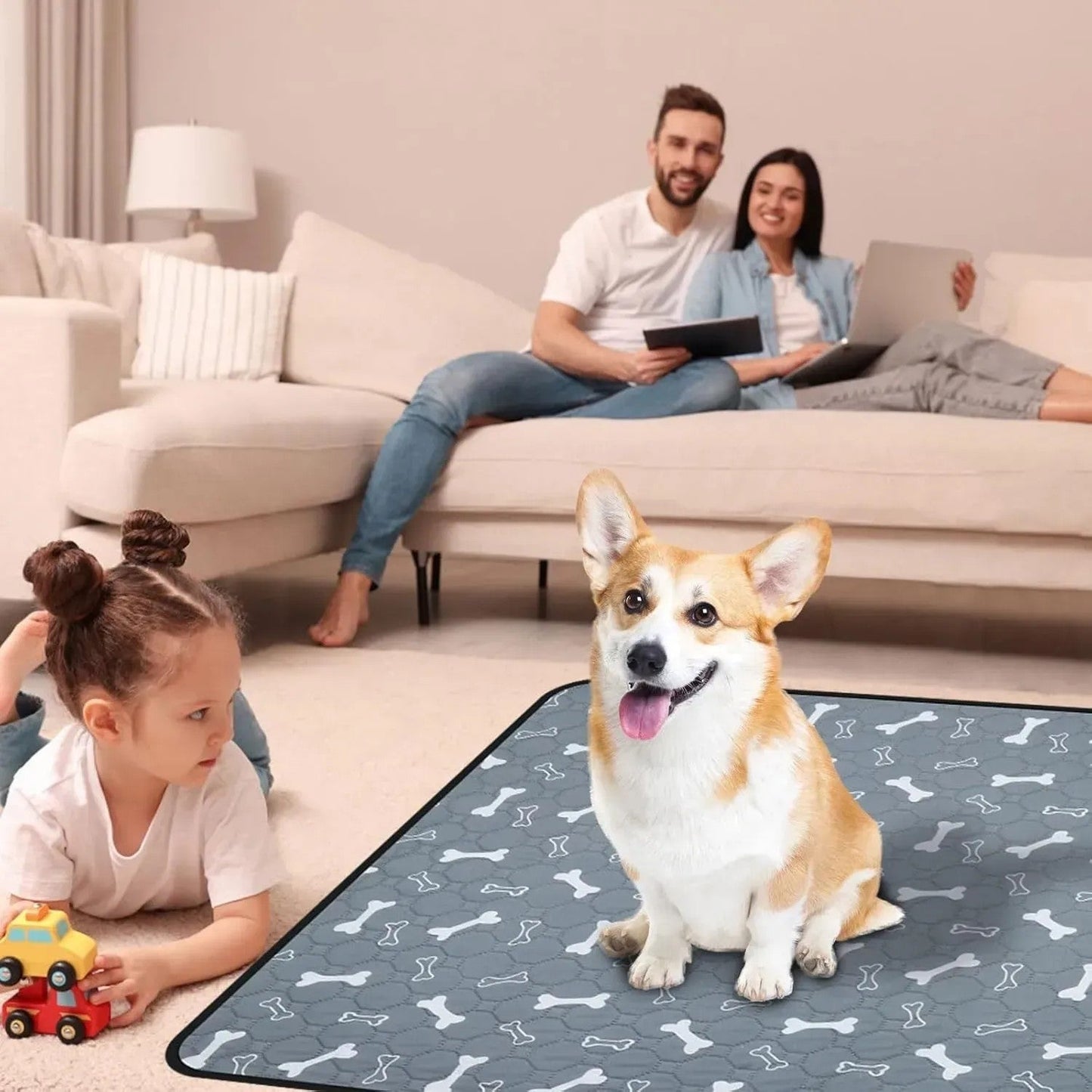Pratelná hygienická podložka pro psy 60 × 45 cm (94410001)