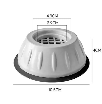 Antivibrační gumové podložky pro pračky AGD - Sada 4 ks (79600001)
