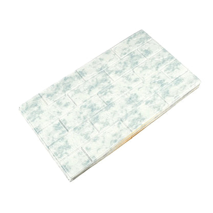 3D samolepicí panely šedo-zelené - 1 ks (72220004)