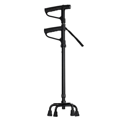 Regulovatelná rehabilitační hůl s baterkou (8562)