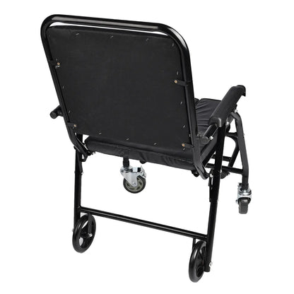 Toaletní a sprchový vozík pro osoby se zdravotním postižením s koly (8552)