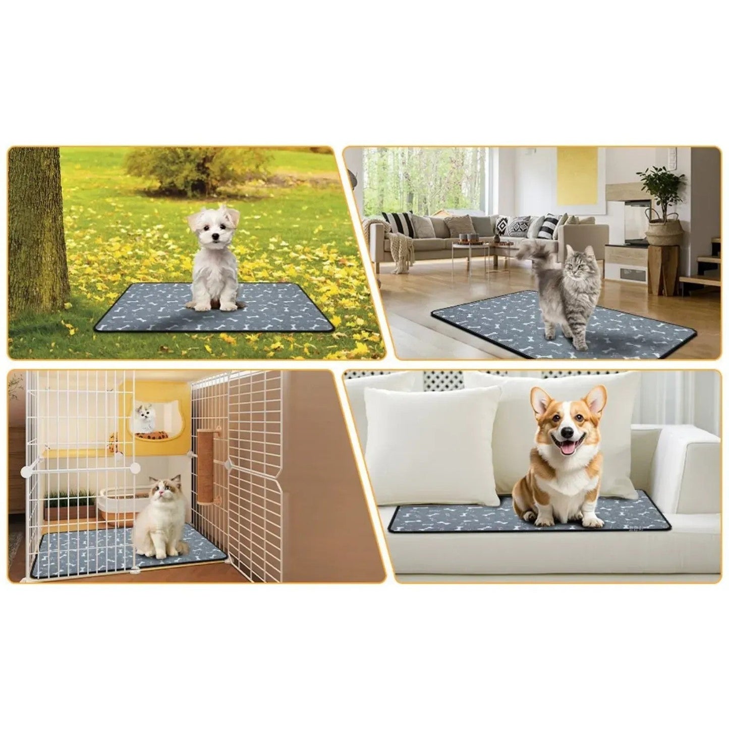 Pratelná hygienická podložka pro psy 60 × 45 cm (94410001)