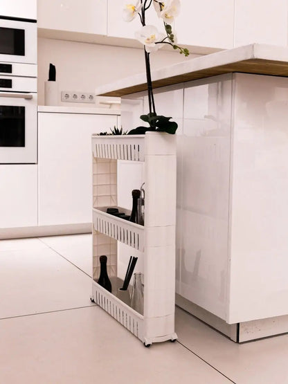 Koupelnový regál na kolečkách (5510)